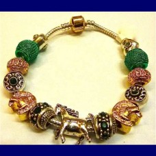 murano bracelet.. Horse.